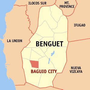 is la trinidad part of baguio|Baguio City Map .